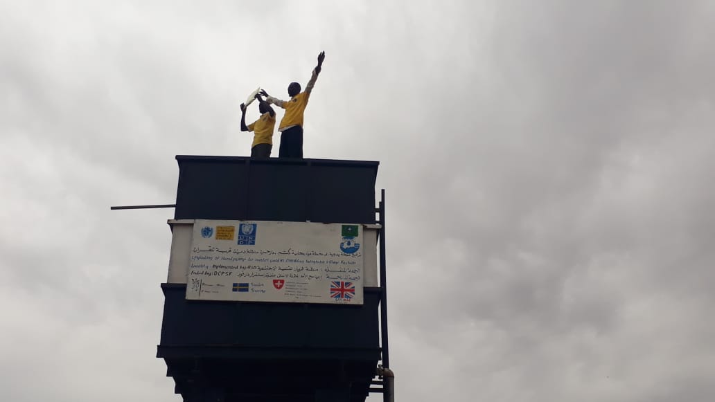 Upgrading a Hand Pump to an Electric Water Station in Dambteng, Kutum