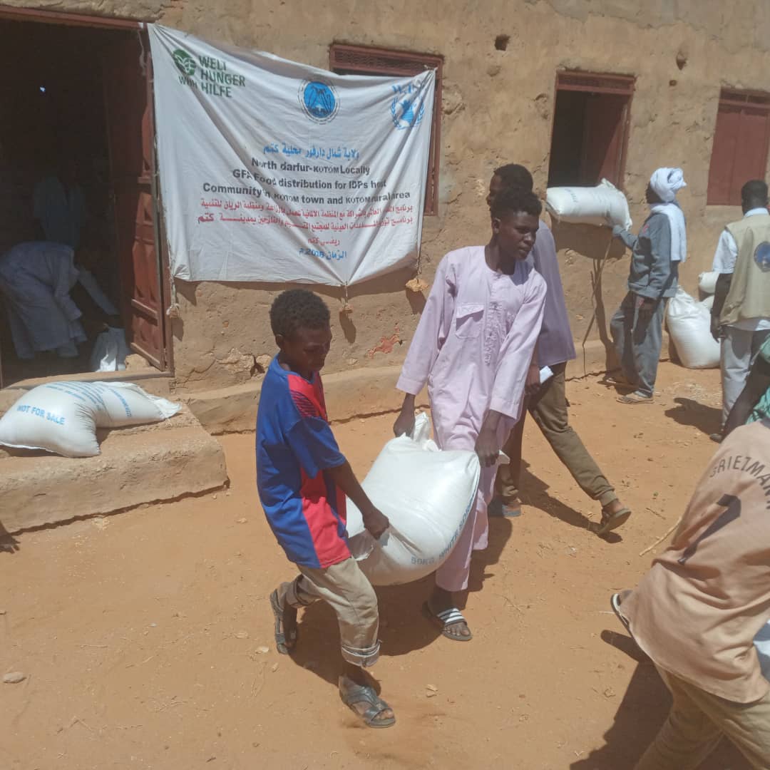 📢 Humanitarian Activity | General Food Assistance Distribution in Kutum Locality – North Darfur State